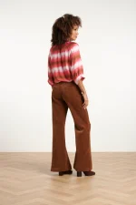 Brown Flare Pants - Image 2
