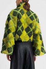 Green Fur Jacket - Image 2