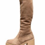 Beige Tall Boots