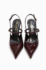 Burgundy Point Heels