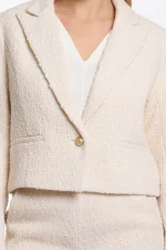 Cropped Blazer - Image 2