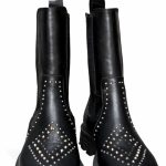 Black Boots with Studs