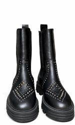 Black Boots with Studs