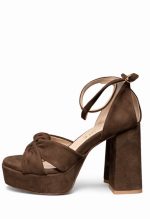 Brown Open-toe Heels - Image 3
