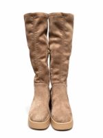 Beige Tall Boots - Image 2