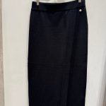 Black Knit Skirt