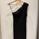 Black Long Zipper Dress