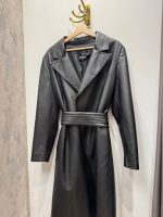 Black Belted Coat - Image 2