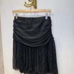 Glitter Black Skirt
