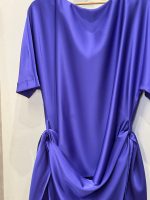 Purple Maxi Satin dress - Image 2