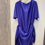 Purple Maxi Satin dress