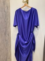 Purple Maxi Satin dress