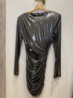 Silver Cutout Dress
