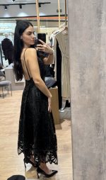 Black Dress with Cut Outs - Image 2