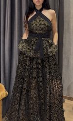 Black and Gold Skirt - Image 2