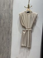 Cream Sparkle Cutout Dress