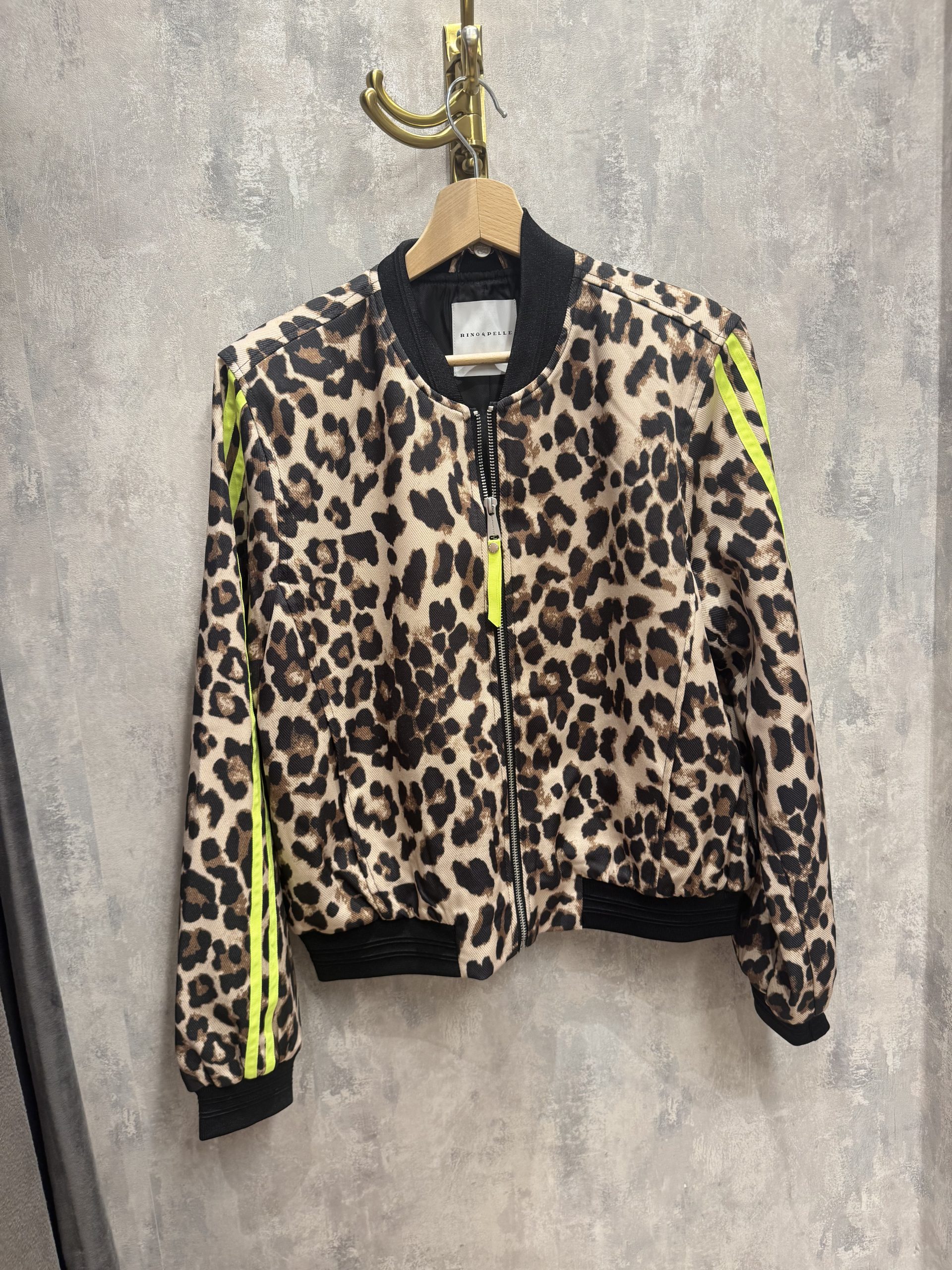 IMG_6206 Leopard Bomber Jacket - Image 1
