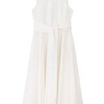 White Dress with Belt