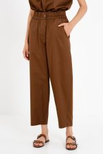 Brown Barrel Pants - Image 2
