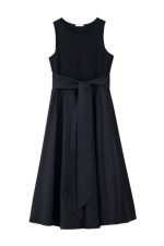 Black Sleevless Dress - Image 2