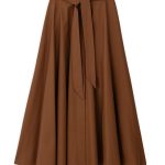 Brown Long Skirt